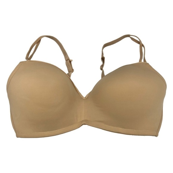 AERIE Real Happy Wireless Push Up Bra Sands - Picture 5 of 9